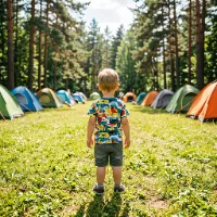 Купить готовый сайт Детский лагерь в Нижнем Новгороде - посмотреть и заказать, недорогой шаблон сайта, цена 